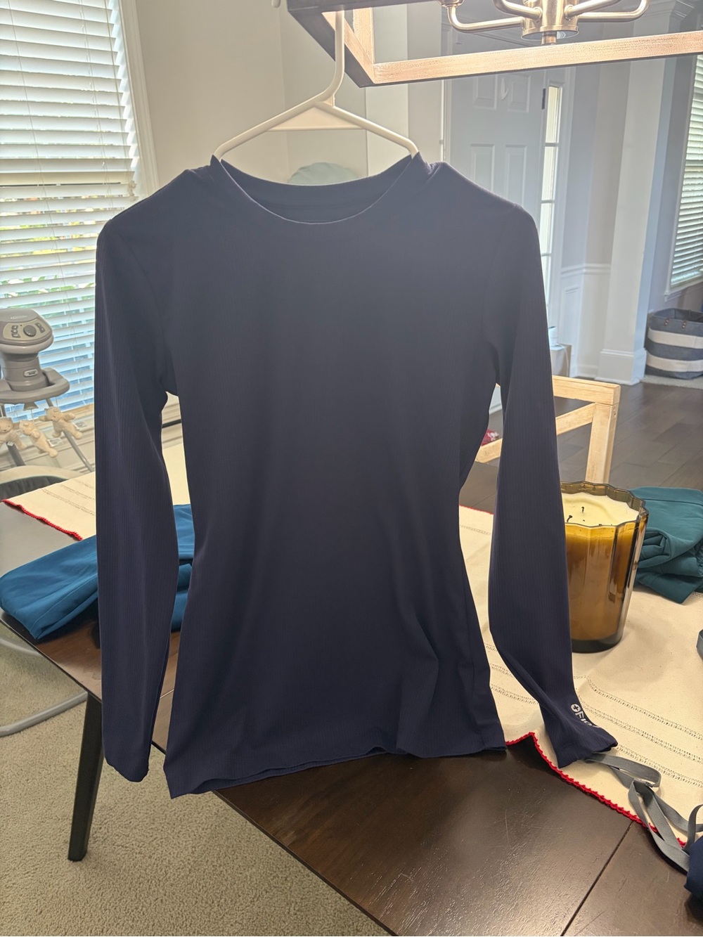 Figs Full long sleeve ribbed top Underscrub - Picture 2 of 2